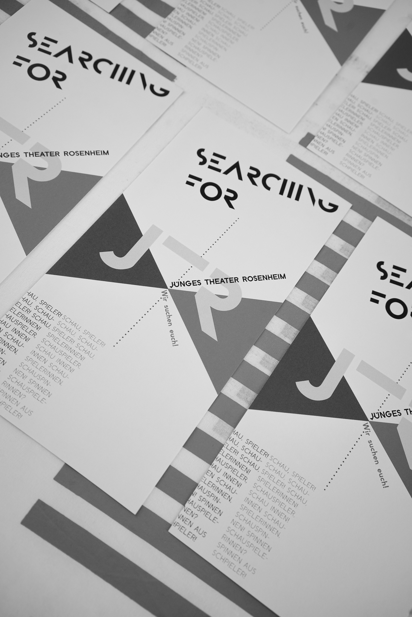 Polastudios Rosenheim | Grafikdesign | Flyer Design für Junges Theater Rosenheim